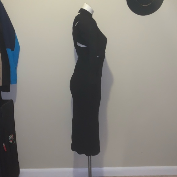 Rachel Zoe Dresses & Skirts - RACHEL ROY BLACK BANDAGE BACK DRESS SIZE L NWT